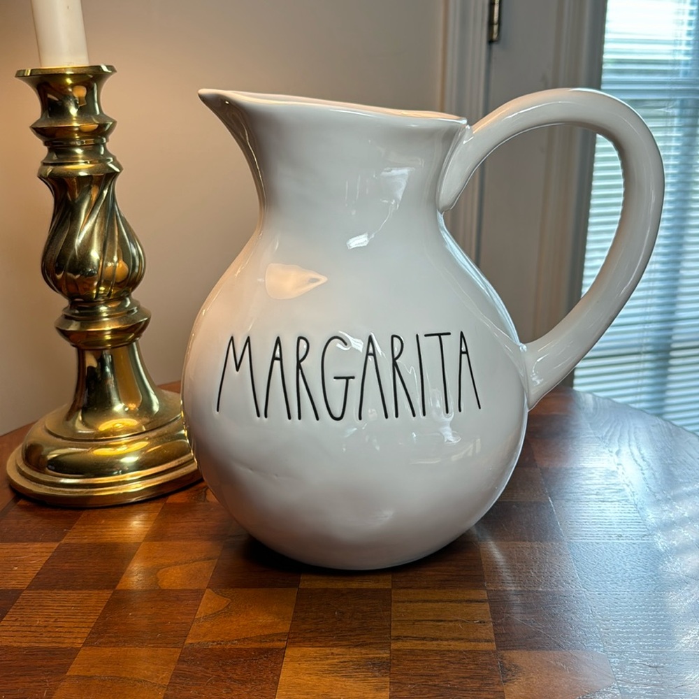 COPY - Rae Dunn large margarita pitcher- ceramic